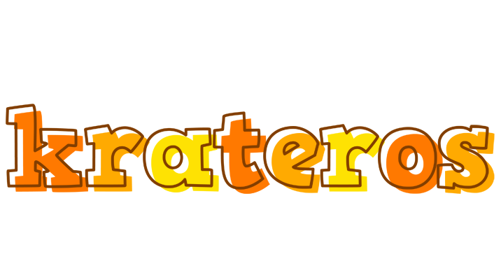 Krateros desert logo
