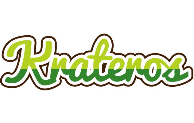 Krateros golfing logo