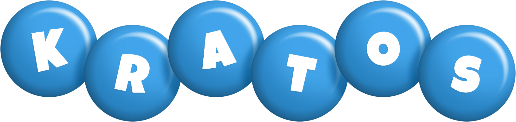 Kratos candy-blue logo