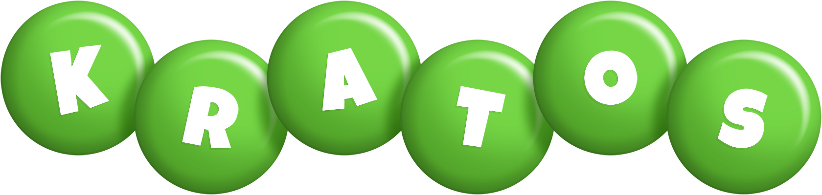 Kratos candy-green logo