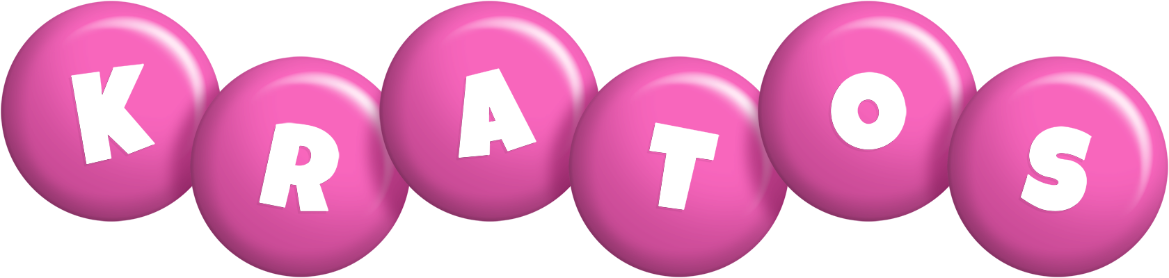 Kratos candy-pink logo