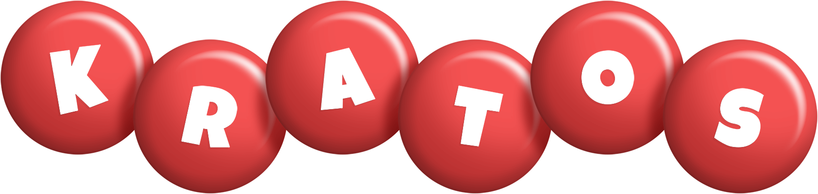 Kratos candy-red logo