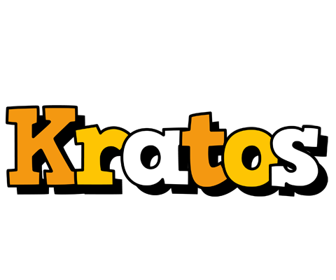 Kratos cartoon logo