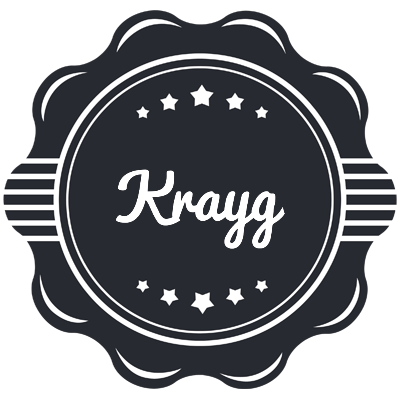 Krayg badge logo