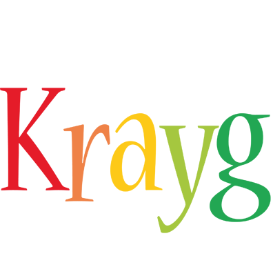 Krayg birthday logo