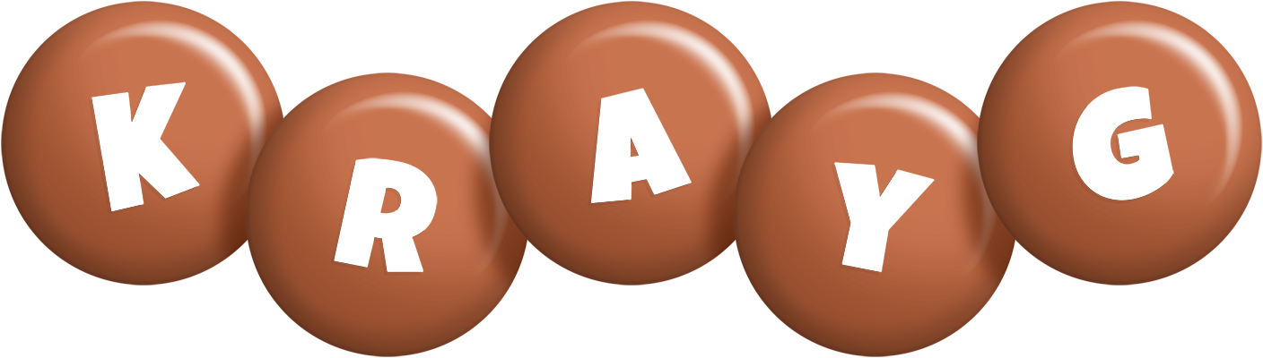 Krayg candy-brown logo