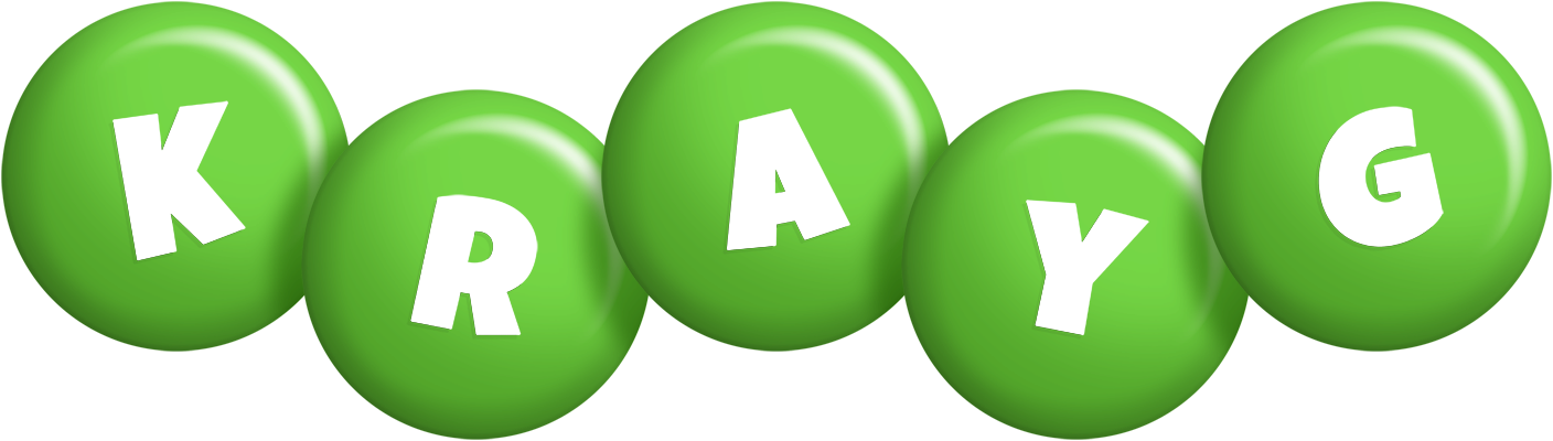 Krayg candy-green logo