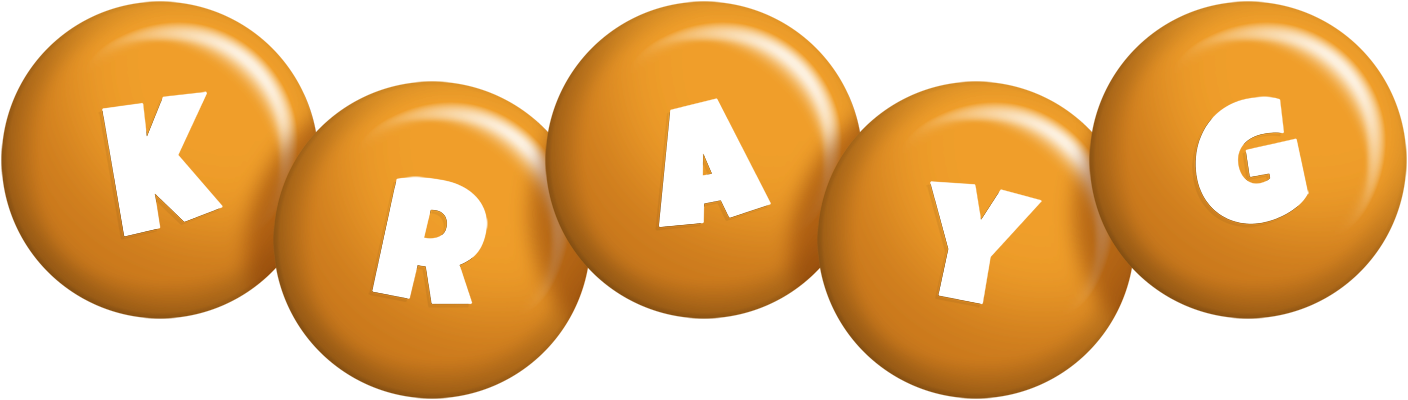 Krayg candy-orange logo