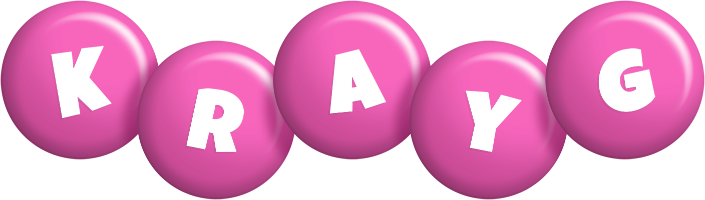 Krayg candy-pink logo