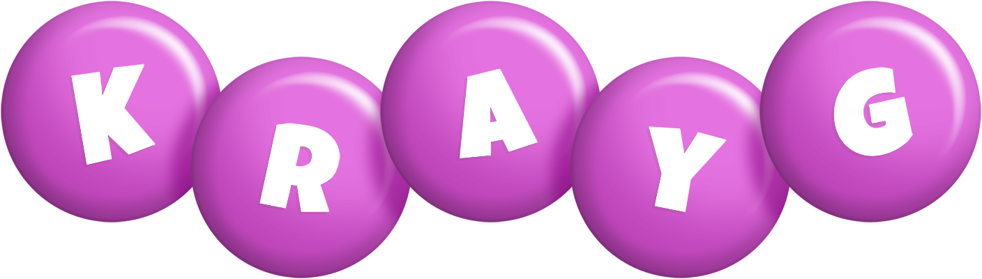 Krayg candy-purple logo