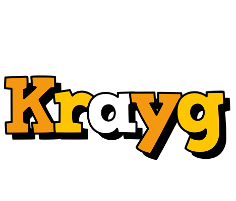 Krayg cartoon logo