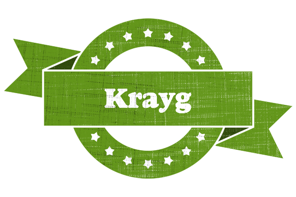 Krayg natural logo