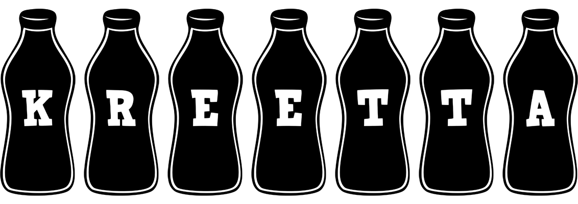 Kreetta bottle logo