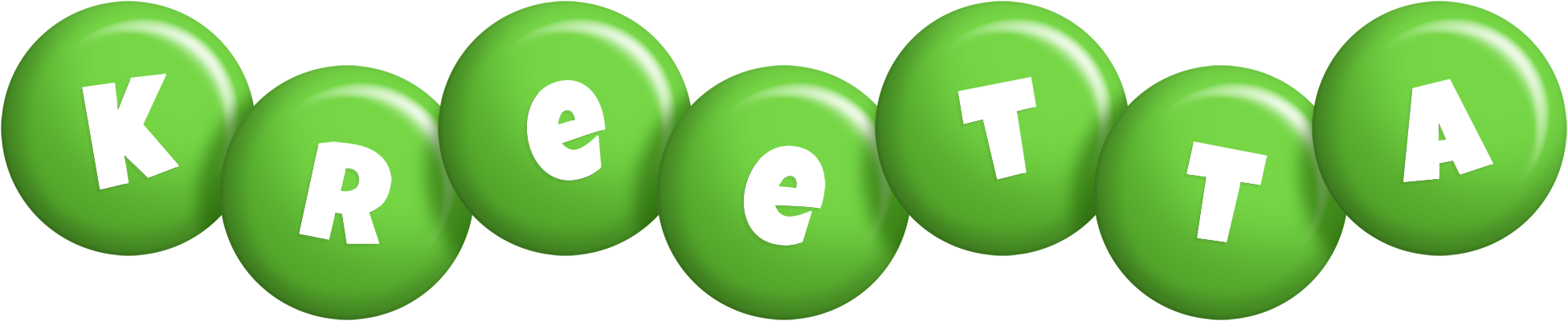 Kreetta candy-green logo
