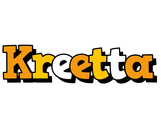 Kreetta cartoon logo