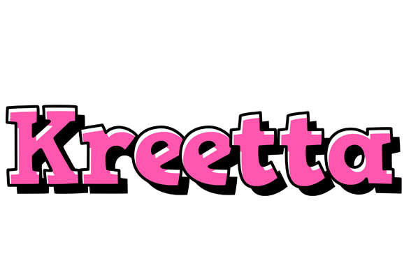 Kreetta girlish logo
