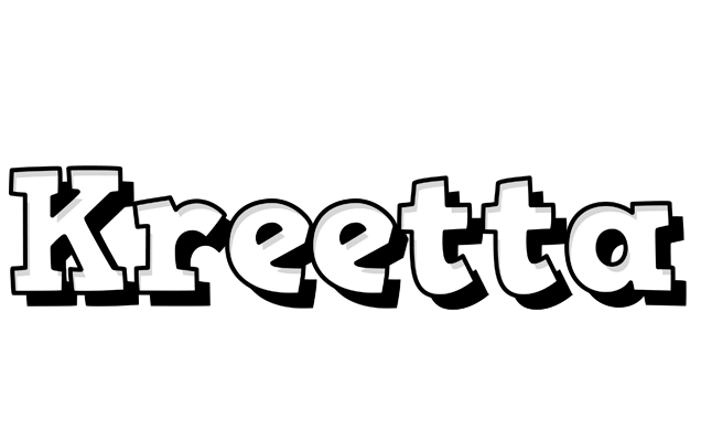 Kreetta snowing logo