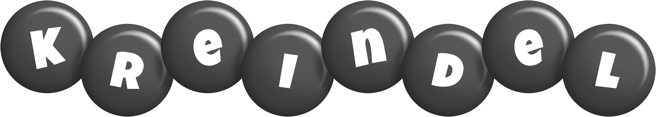 Kreindel candy-black logo