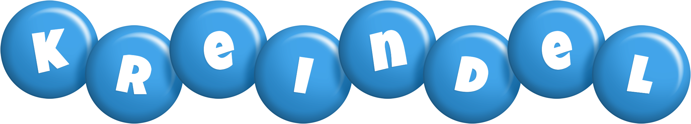 Kreindel candy-blue logo