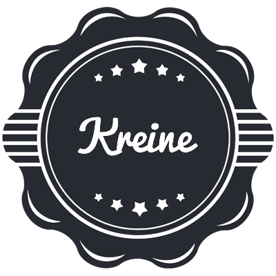 Kreine badge logo