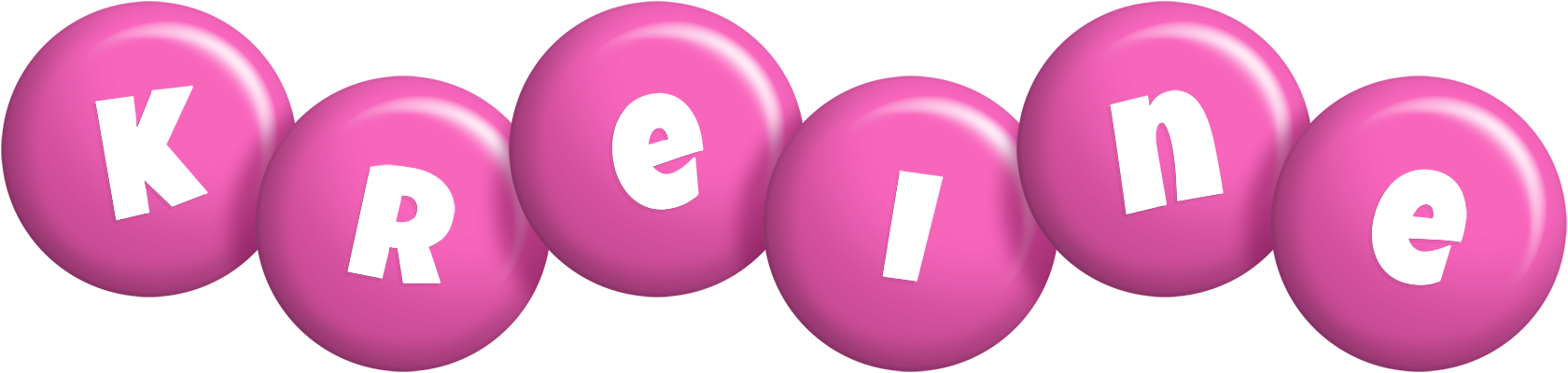 Kreine candy-pink logo