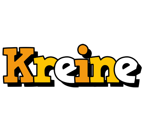 Kreine cartoon logo