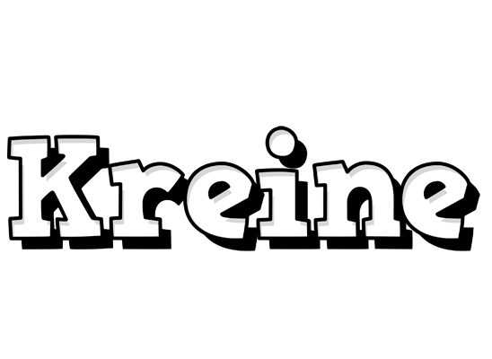 Kreine snowing logo
