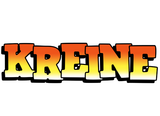 Kreine sunset logo