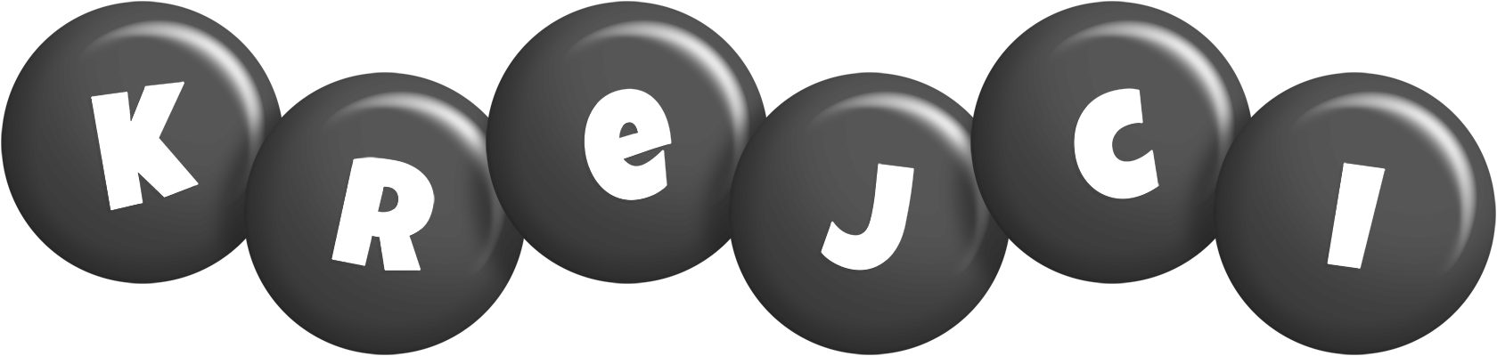 Krejci candy-black logo