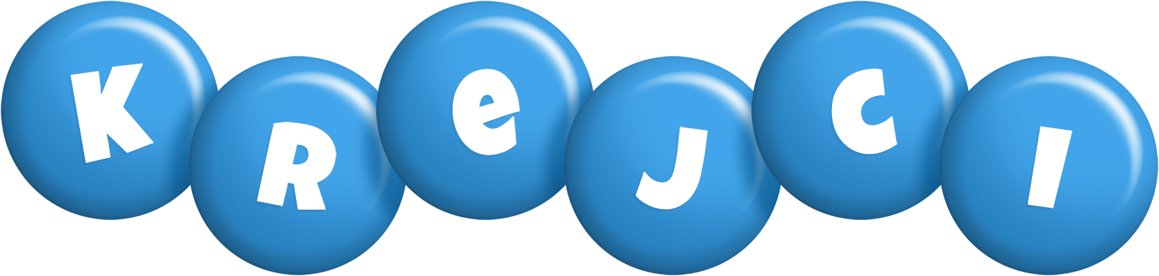 Krejci candy-blue logo