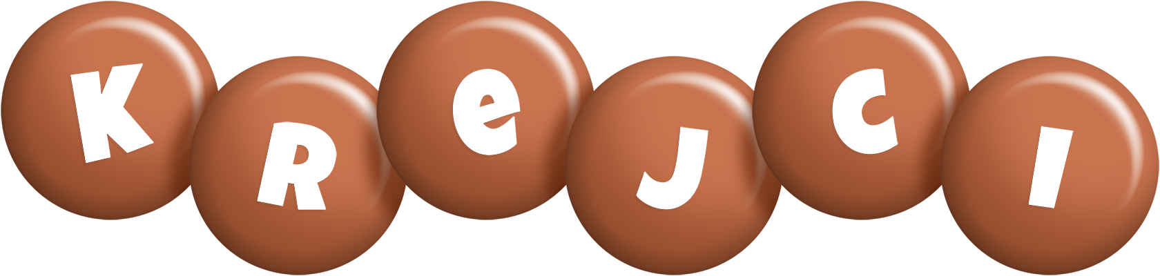 Krejci candy-brown logo