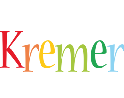 Kremer birthday logo