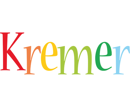 Kremer birthday logo