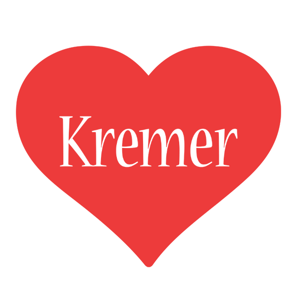 Kremer love logo