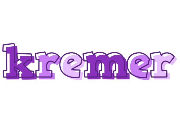 Kremer sensual logo