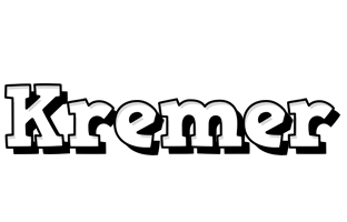 Kremer snowing logo