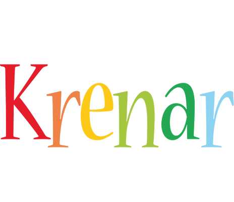 Krenar birthday logo