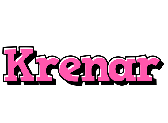 Krenar girlish logo