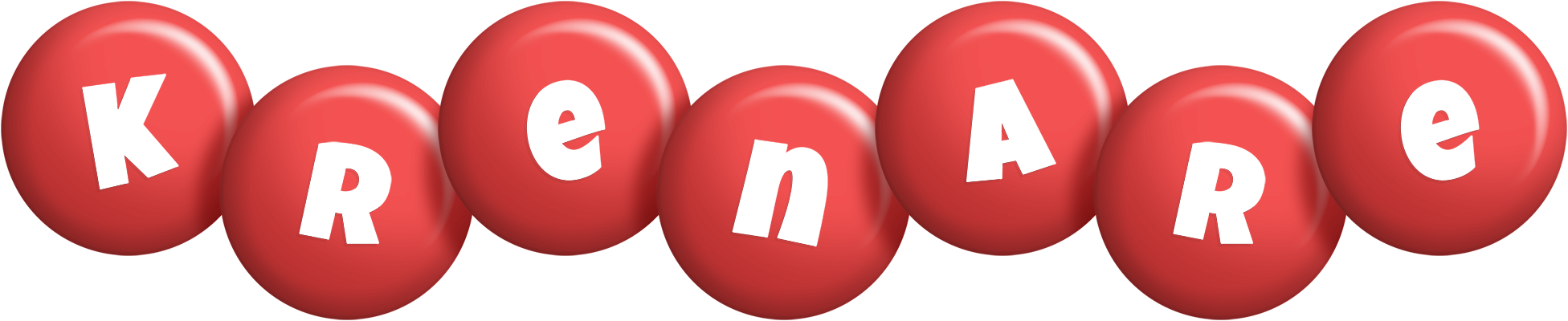 Krenare candy-red logo
