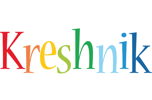 Kreshnik birthday logo