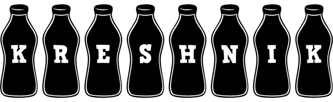 Kreshnik bottle logo