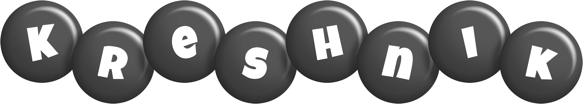 Kreshnik candy-black logo