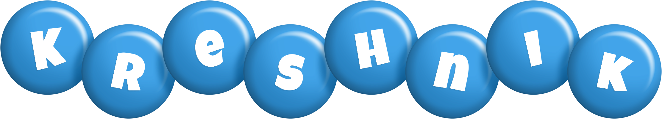 Kreshnik candy-blue logo