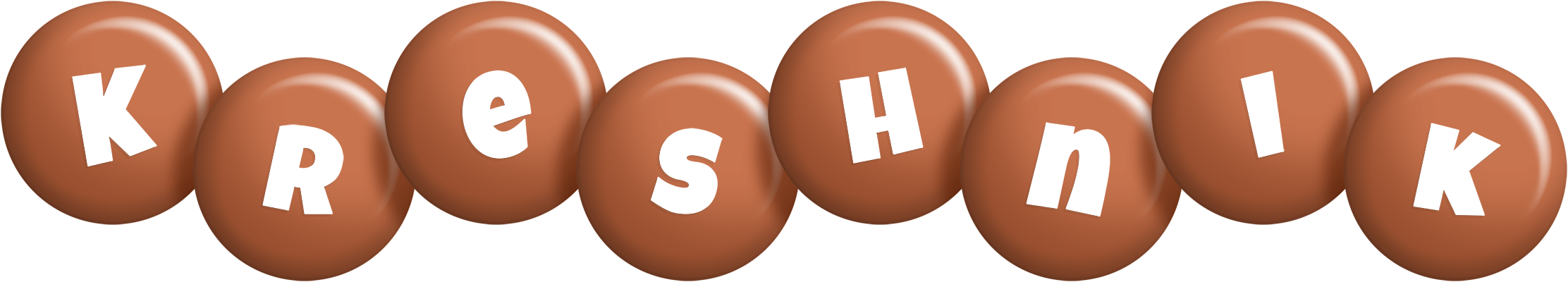Kreshnik candy-brown logo