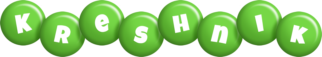 Kreshnik candy-green logo