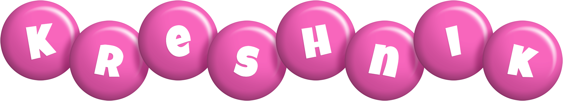 Kreshnik candy-pink logo