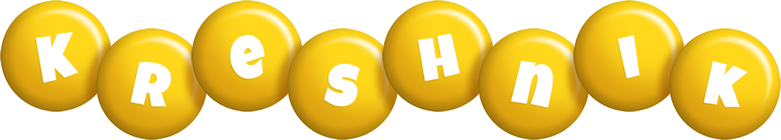 Kreshnik candy-yellow logo