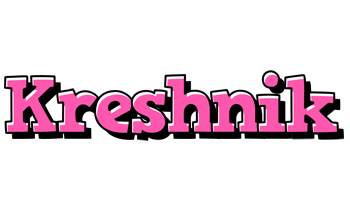 Kreshnik girlish logo