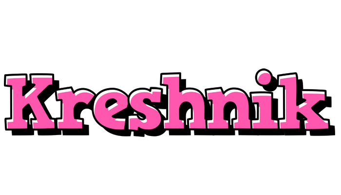 Kreshnik girlish logo