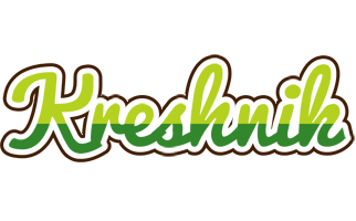 Kreshnik golfing logo